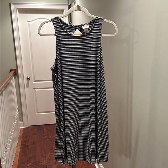 Mossimo Supply Co. Dresses & Skirts - Striped Sleeveless T-shirt material dress